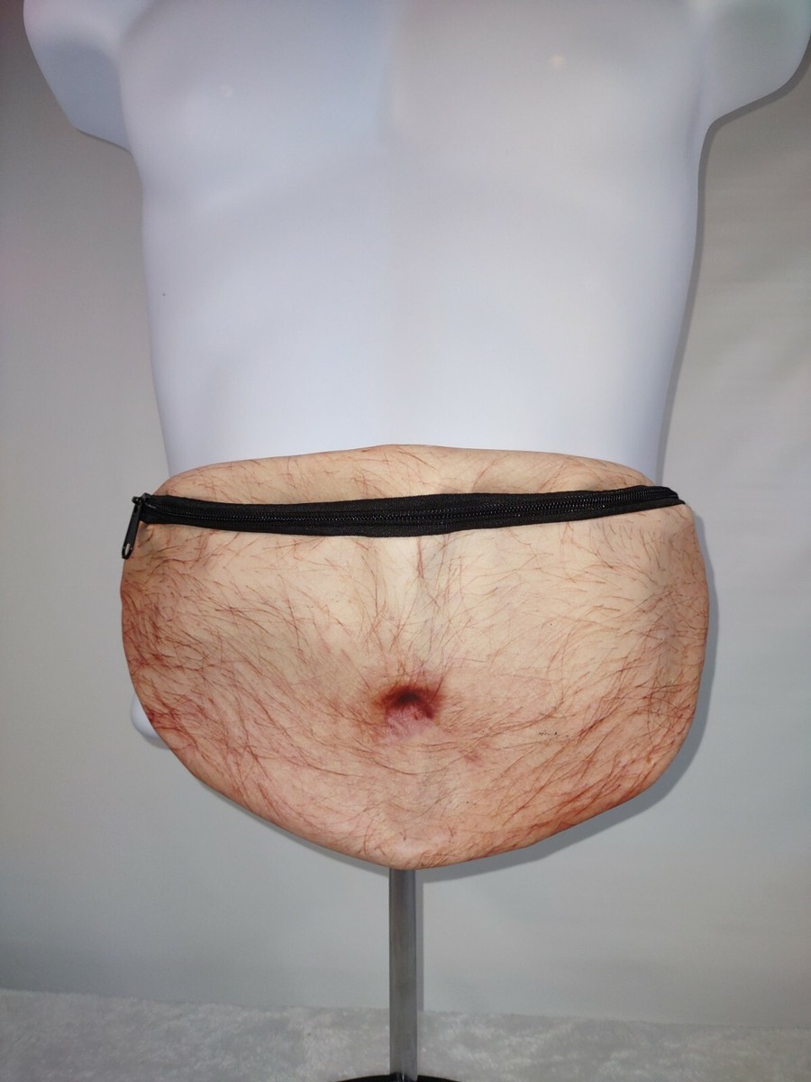 Ugly Hairy Belly-Button Fanny Pak Waist Pack AdjustableFunny Gag