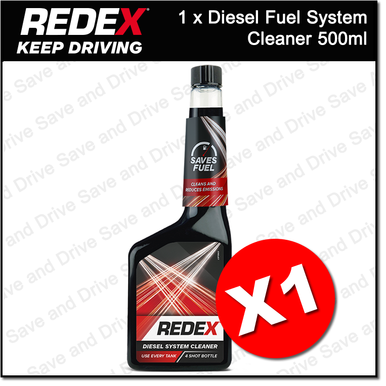 1x Redex Diesel Injector Cleaner Fuel System Additive Treatment 500ml