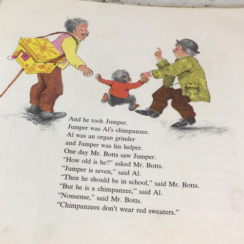 Peggy Parish / Jumper Goes to School 1969 1st Edition Childrens book - Picture 6 of 8