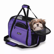 JESPET Soft-Sided Kennel Pet Carrier for Small Dogs, Cats, Puppy, Airline