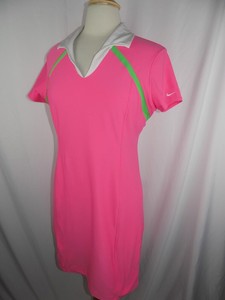 nike green tennis dress