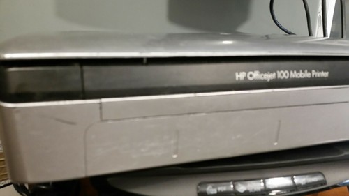 HP OfficeJet 100 L411A USB Bluetooth Portable Mobile Colour Printer- Read Desc - Picture 3 of 6
