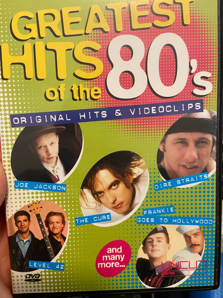 Greatest Hits of The 80s region 4 DVD (music) The Cure, Dire