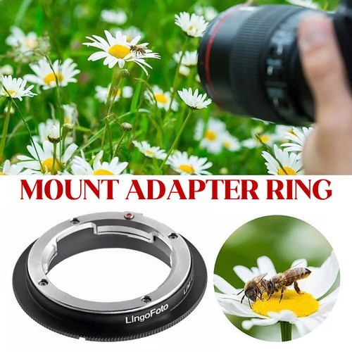 Metal Lens Adapter Ring for Leica M LM L/M Mount to EOS EF 700D 600D 5D