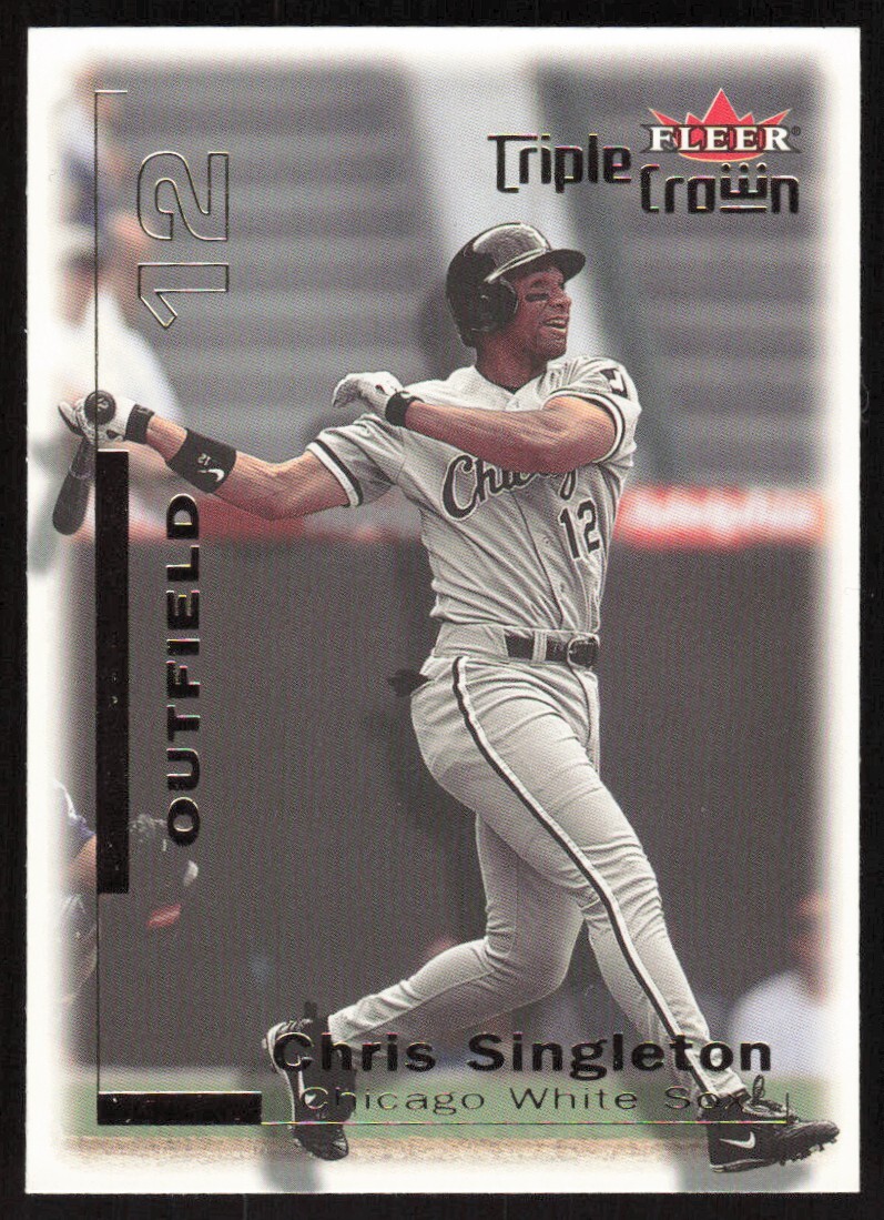 2001 Fleer Triple Crown #126 Chris Singleton Chicago White Sox
