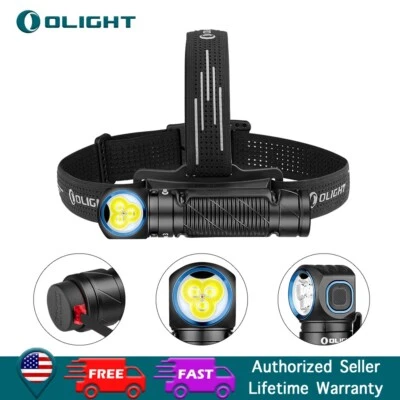 OLIGHT Perun 3 Headlamp 3000 Lumens White Light and Red Light-Black