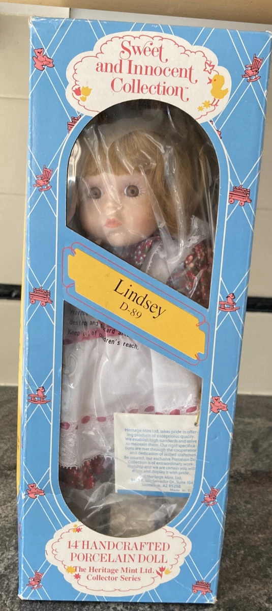 Heritage Mint Porcelain Doll Shannon Sweet Innocent Collection NEW