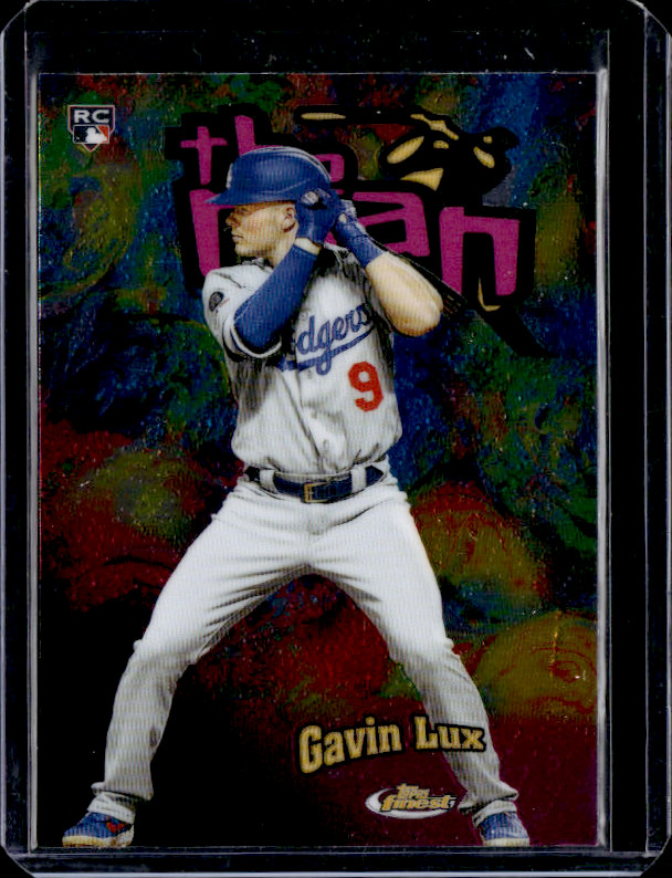 2020 Finest #FTM-10 Gavin Lux 1998 The Man Rookie RC Los Angeles Dodgers