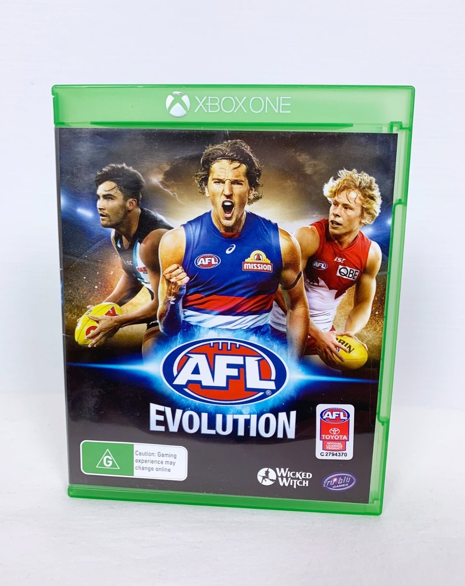 Microsoft Xbox One AFL Evolution Game R4 PAL AUS/NZ Australia