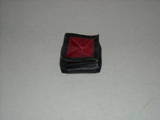 Vintage Genuine Leather Wallet Coin Change Purse Folds Up Pocket Size