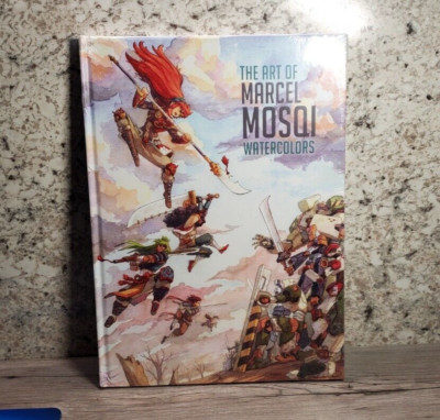 The Art Of Marcel MOSQI Watercolors Book