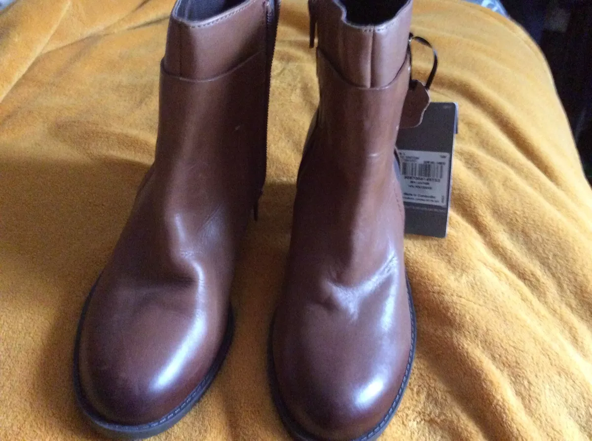 Tu shop leather boots