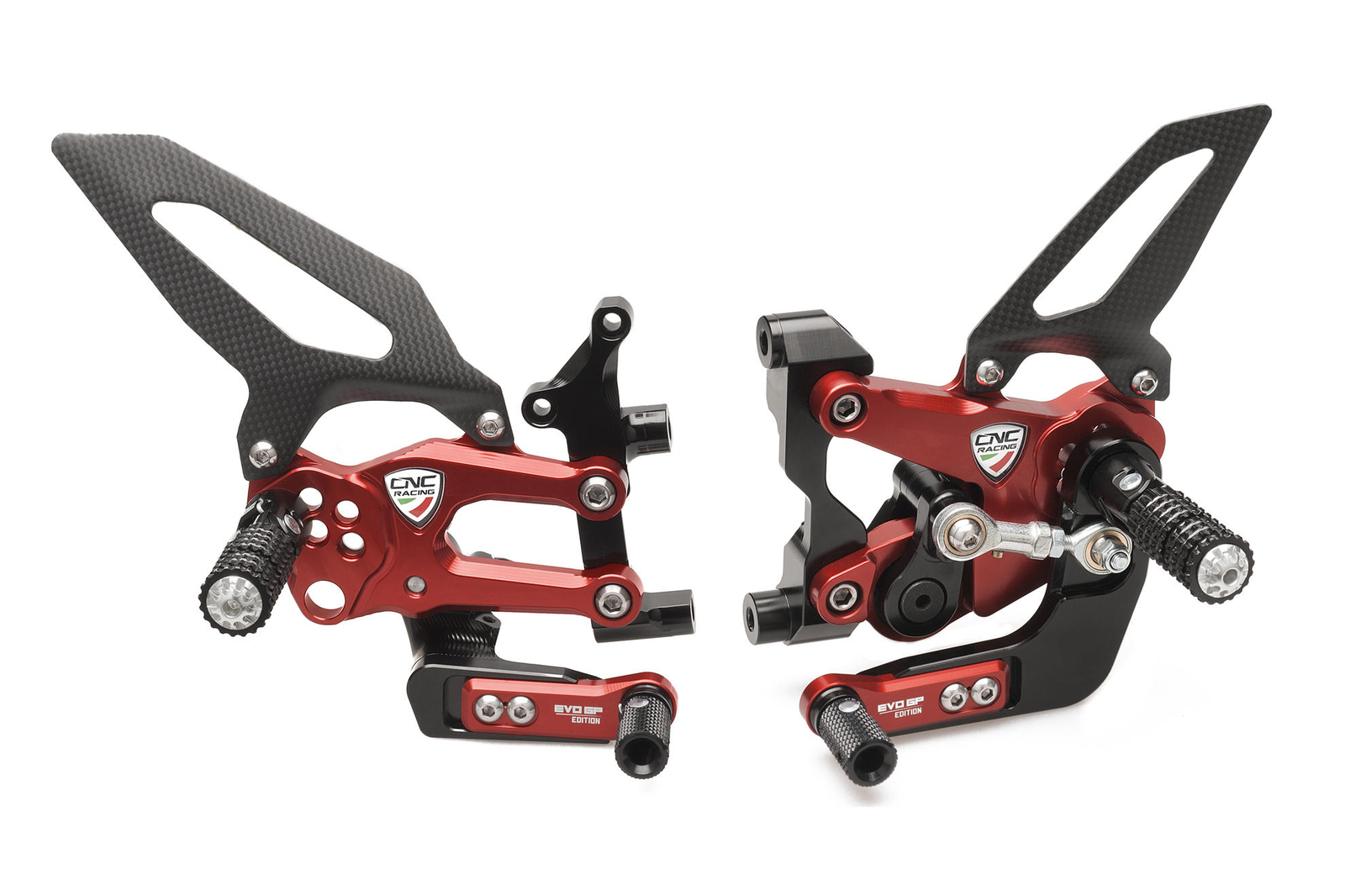 ADJUSTABLE REAR SETS EVO GP EDITION CNC RACING DUCATI 1299 PANIGALE / S ...