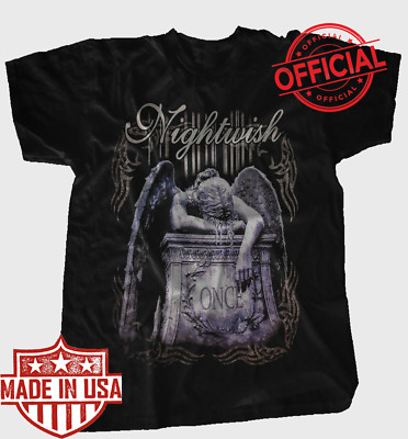 NIGHTWISH Once Symphonic Vintage Cotton Black Men S-5XL T-shirt