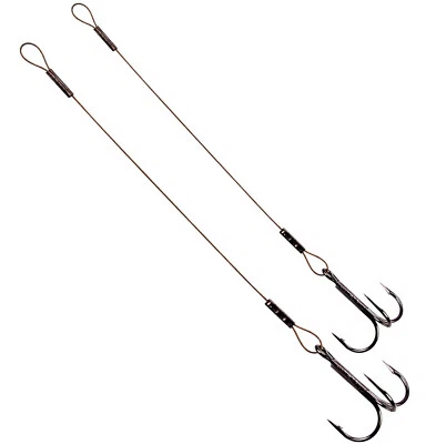 DAM Effzett 7x7 Stinger Drilling Angsthaken je 2 Stück 5cm 6cm 7cm 8cm 10cm 12cm