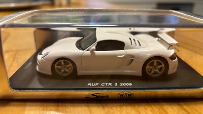 Spark Porsche 1/43 Ruf CTR 3 2009 weiß KBS073 SELTEN TOP ZUSTAND