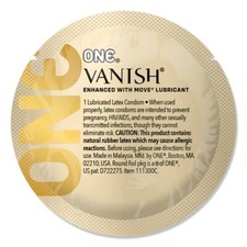 ONE Vanish Lubricated Latex Bulk Condoms - Choose Amount
