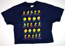 Vintage T-Shirt Looney Tunes Jerry Lee Size S 1996 Faces of Tweety Single Stitch