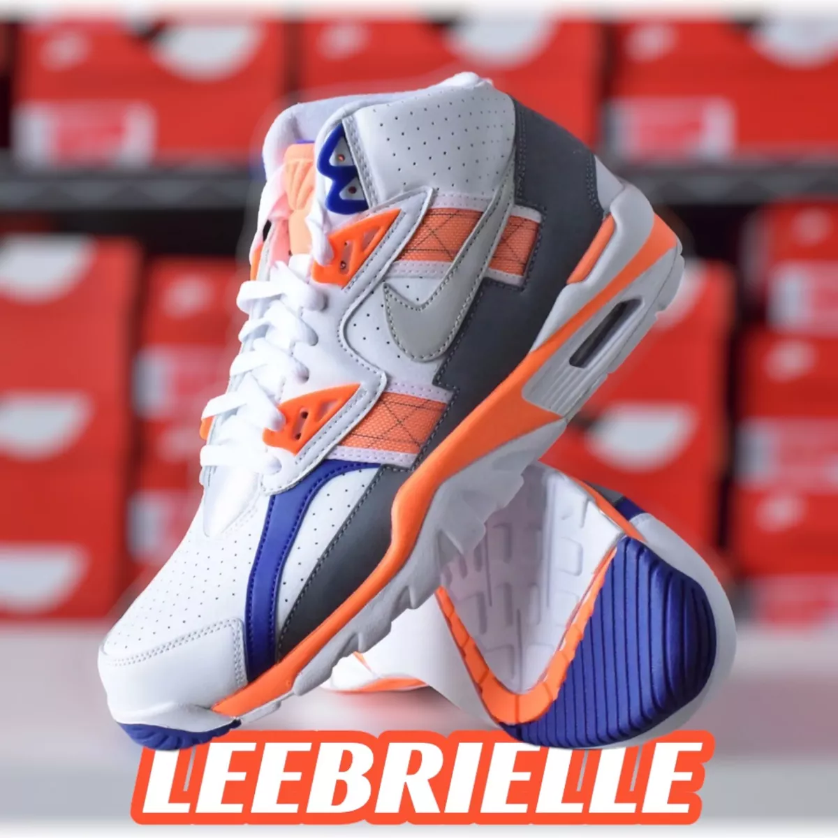 Nike Air Trainer SC High Auburn White Orange DV2212-100 Men's