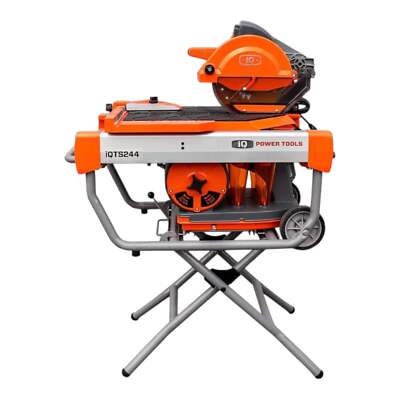 HOC iQTS244 10'' Dry Cut Tile Saw With Integrated Dust Control System