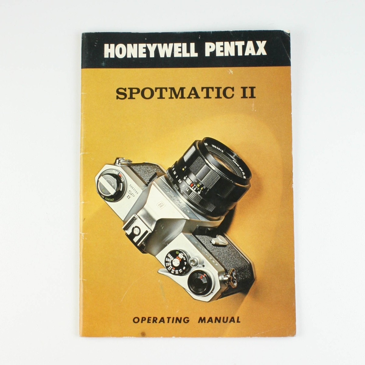 Honeywell Pentax Spotmatic II Operating Manual Instructions Booklet eBay