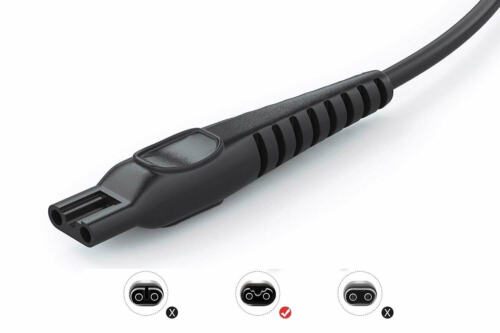 USB Adapter Charger Cord for Philips AquaTouch Wet Dry Electric Shaver S5050/06 - Picture 6 of 7