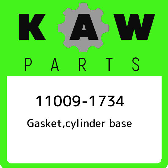11009-1734 Kawasaki Gasket,cylinder base 110091734, New Genuine