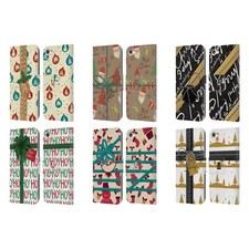 HEAD CASE DESIGNS CHRISTMAS GIFTS LEATHER BOOK WALLET CASE FOR APPLE iPOD TOUCH
