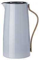 Stainless Steel Beechwood Plastic 1.2 Litre Coffee Tea Vacuum Jug Blue Stainless Steel Beechwood Plastic 1.2 Litre Coffee Tea Vacuum Jug Blue