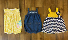 Baby Toddler Girl Summer Lot 18 Months Rompers Dress One Piece Outfits Bundle