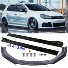 Spoilerschwert Frontspoiler Lippe Seitenschweller Sideskirts für VW Golf 6