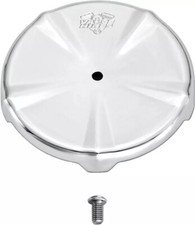 Vance & Hines Motorcycle 5 1/2" Chrome Air Cleaner Cover Insert Harley Davidson