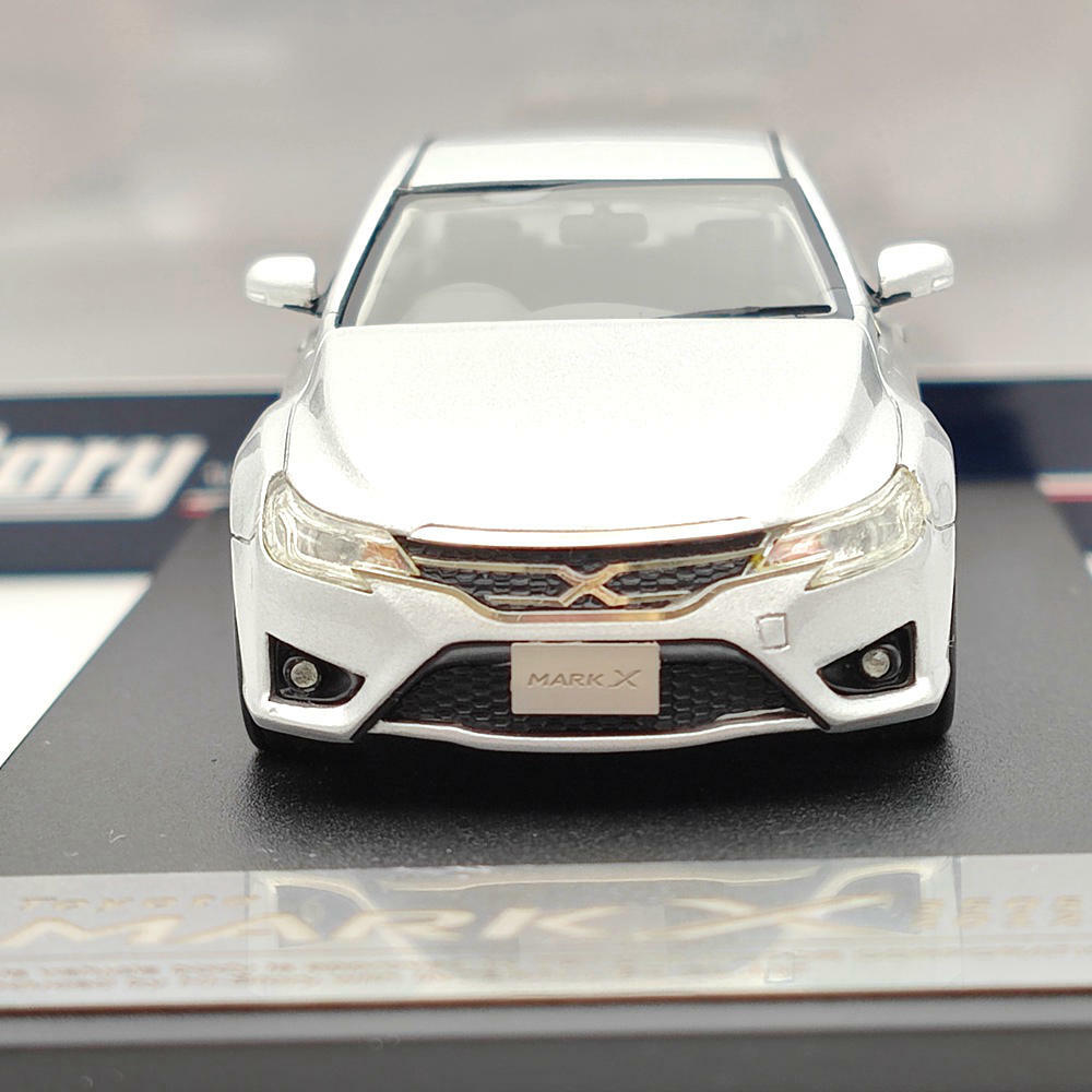 Hi-Story 1/43 2012 Toyota MARK X 350S Silver HS070SL Resin Model