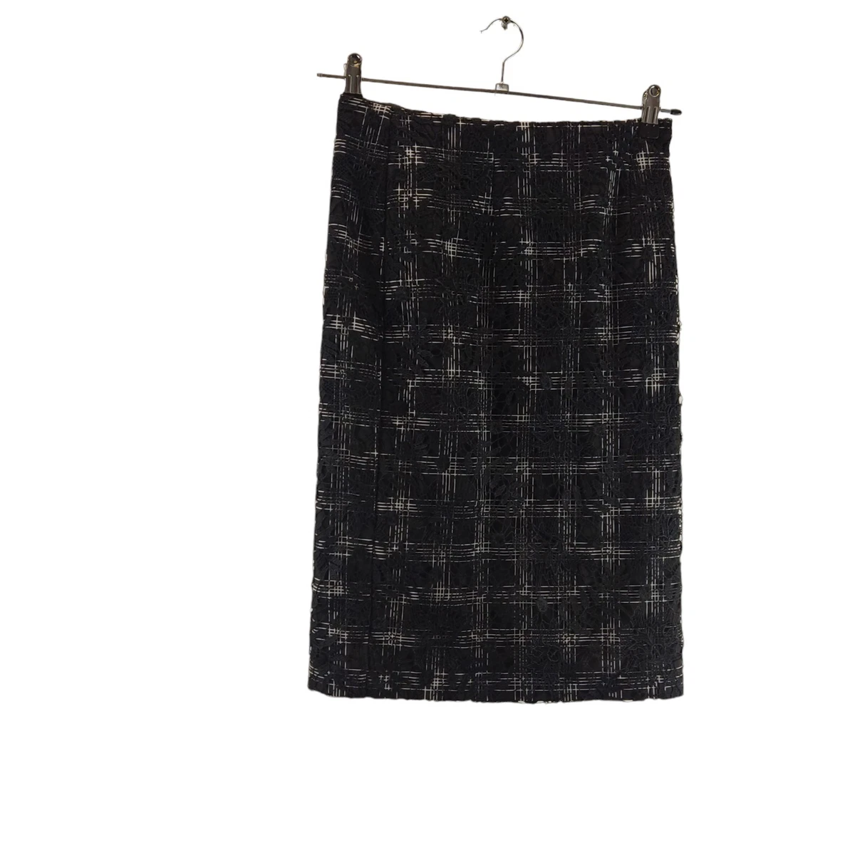 Mint velvet black check clearance skirt