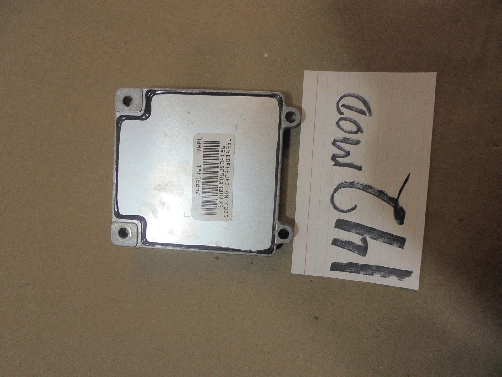 07 Chevrolet Impala 24230461 Transmission Control Module Computer #142MOD