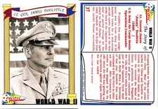LT. GEN. JAMES DOOLITTLE 1992 Pacific World War II Trading Cards #37