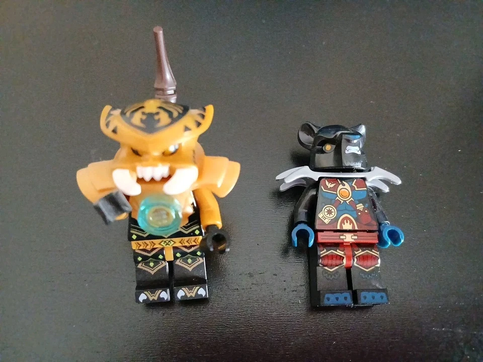 LOTE de 6 figuras LEGO Legends Of Chima Ewald Eris Tormak Razcal Scorm Vardy RASGUÑOS Foto 2 de 4