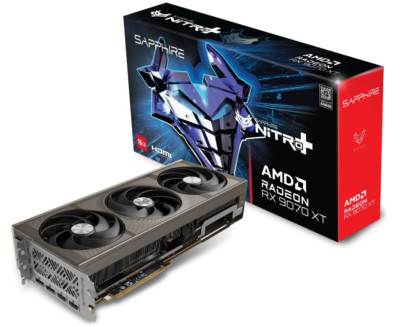 SAPPHIRE NITRO+ AMD RADEON RX 9070 XT GAMING OC 16GB DUAL HDMI / DUAL DP NEU/OVP