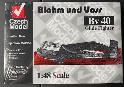 Czech Model Blohm und Voss Bv40 Glide Fighter 4802 1/48 FS NEW Model Kit 