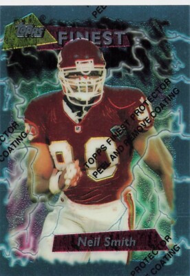 NEIL SMITH  1995 TOPPS FINEST FOOTBALL #7