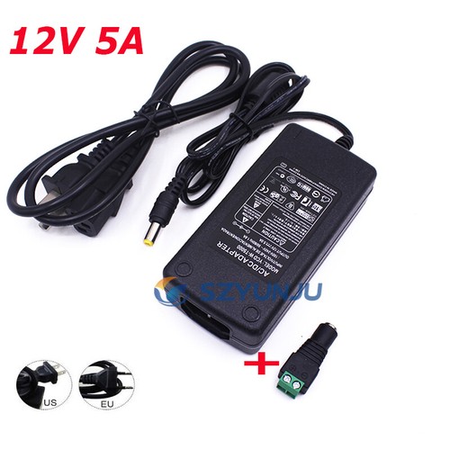 Adaptador de alimentación LED DC12V A AC100-240V transforma iluminación salida 12V 1A 2A 3 5A - Imagen 5 de 10