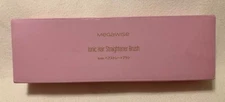MEGAWISE Ionic Pro Ceramic Hair Straightener Brush Fast Heating Dual Voltage NIB