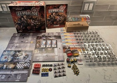 Zombicide Board Game Complete 1st Edition 2012 Guillotine Games First Ed READ