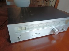 Vtg Pioneer Stereo Tuner Silver Face TX-5500ii Works