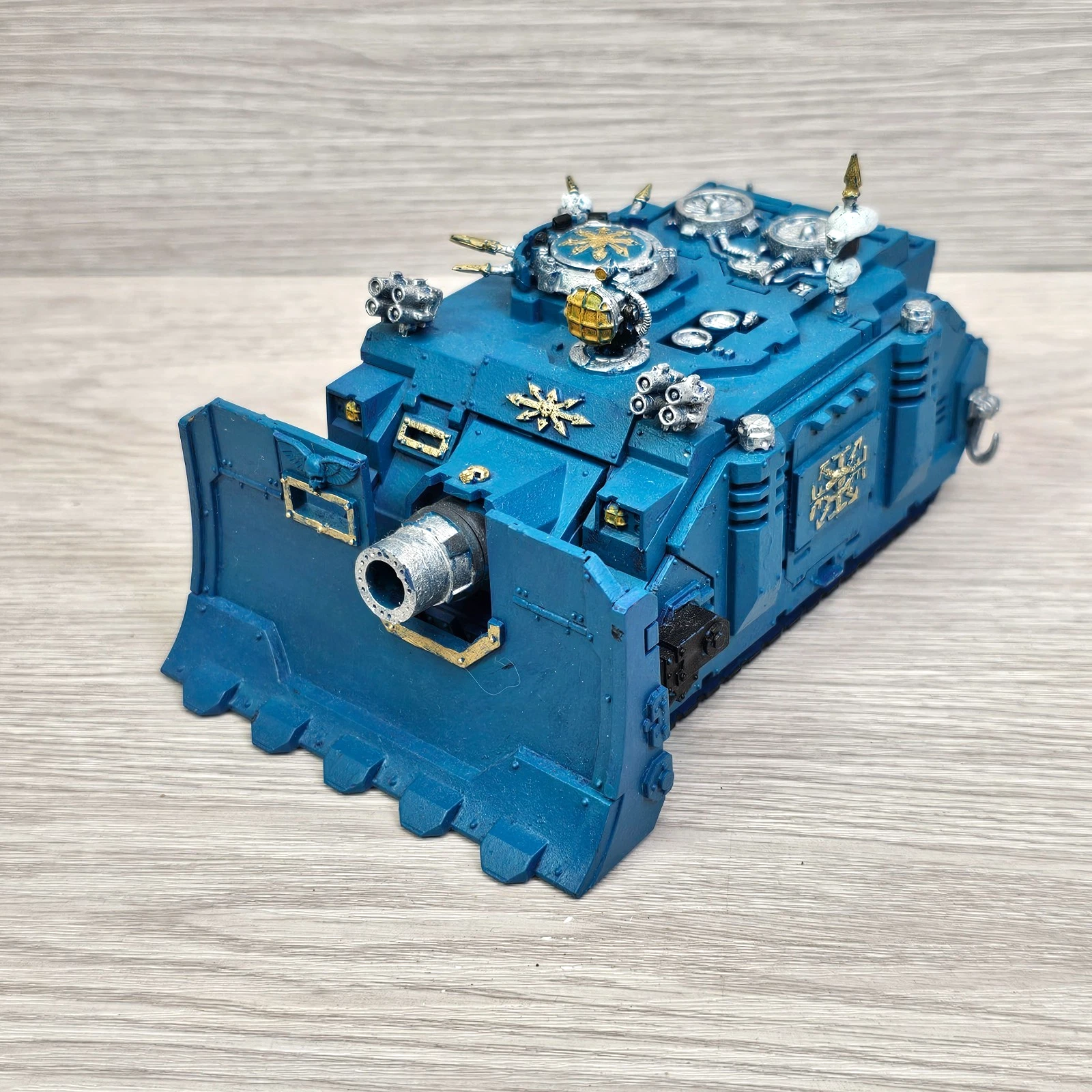 Warhammer 40K Thousand Sons Vindicator Tank Built & Painted