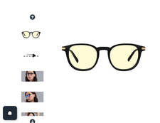 Gunnar Sofia Onyx Amber Glasses SOF-00101