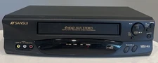 Sansui VHS VCR VHF6010D 4 Head Hi-Fi Stereo Player Recorder - No Remote - Tested