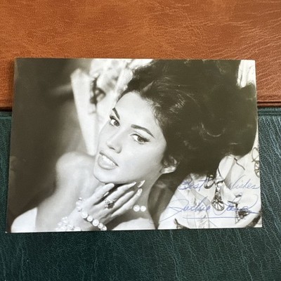 (BF3) RARE JACKIE JOCELYN LANE VINTAGE SIGNED AUTOGRAPH ELVIS PRESLEY FILMS