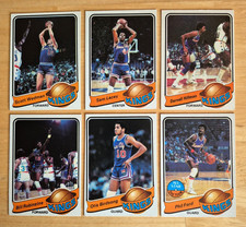 1979-80 79 Topps Basketball Kansas City Kings Team 6 card set