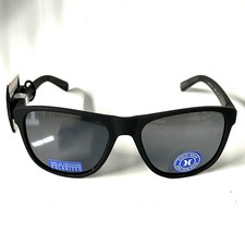Hurley Men Polarized Sunglasses Black Frame Black Lens 56 mm Zone